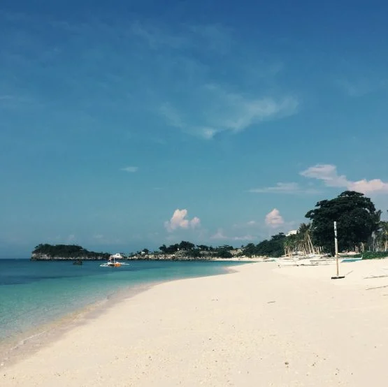 The quieter north side of Malapascua Island