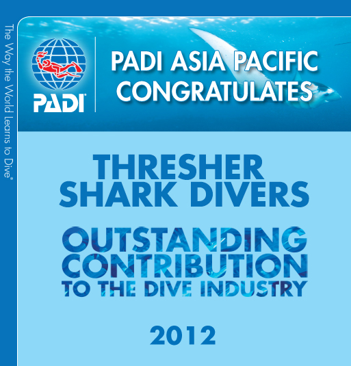 PADI Industry Award 2012