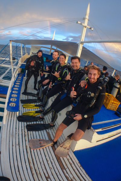 Boat divers Thresher Shark Divers Malapascua Island