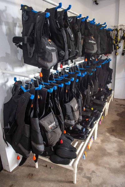 Rental Dive equipment Thresher Shark Divers Malapascua Island